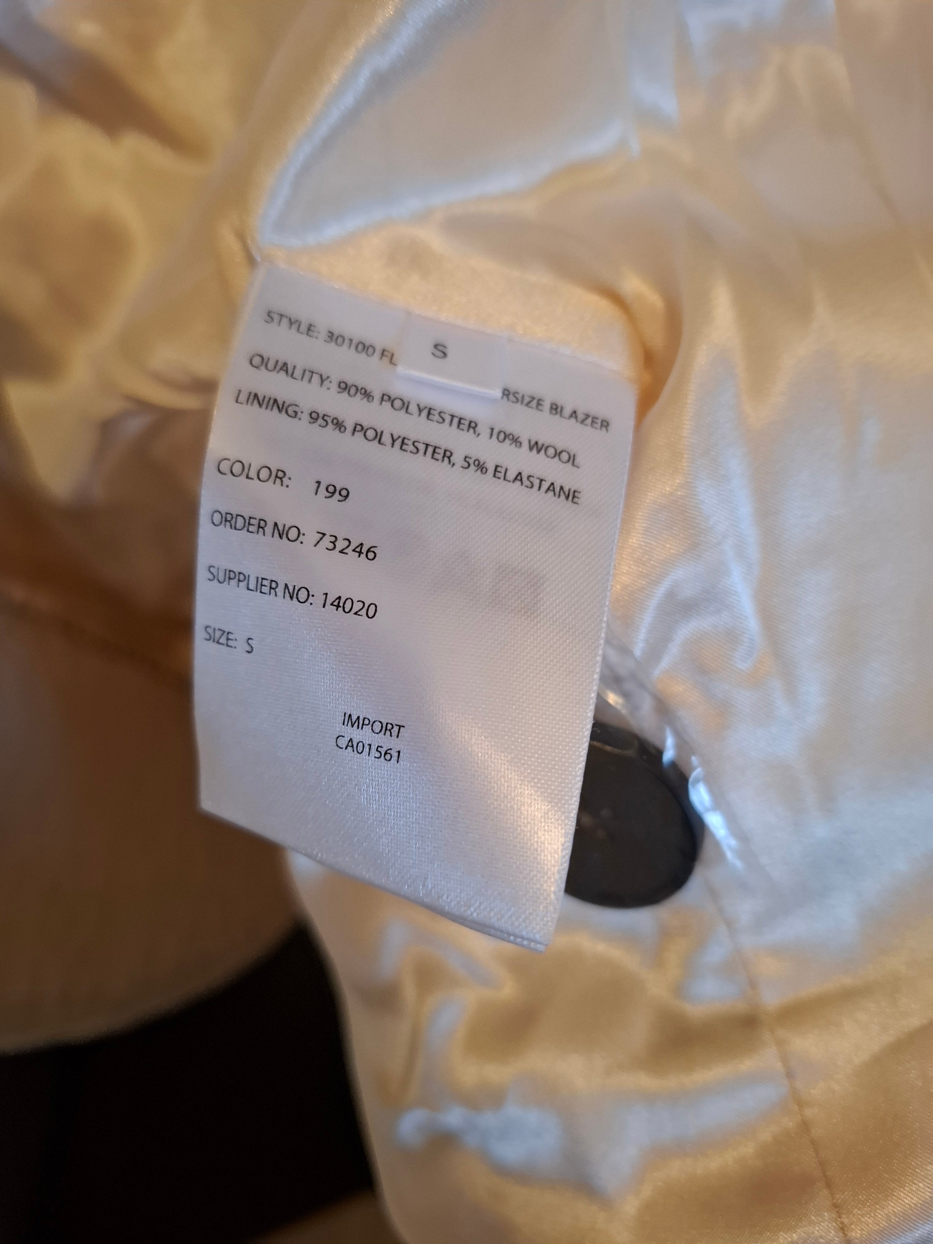 Co`couture oversized blazer Str S