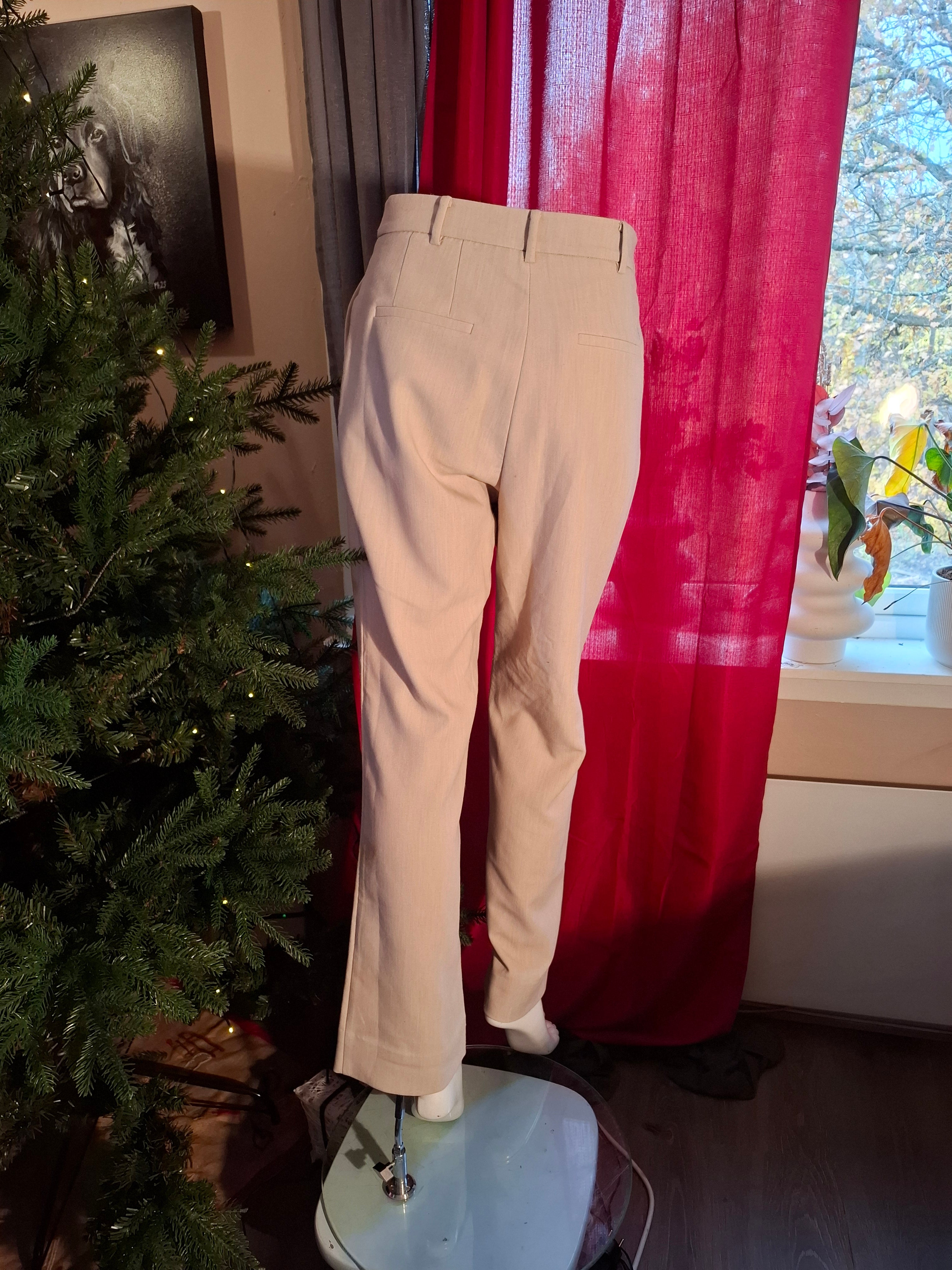 Beige penbukse Str s