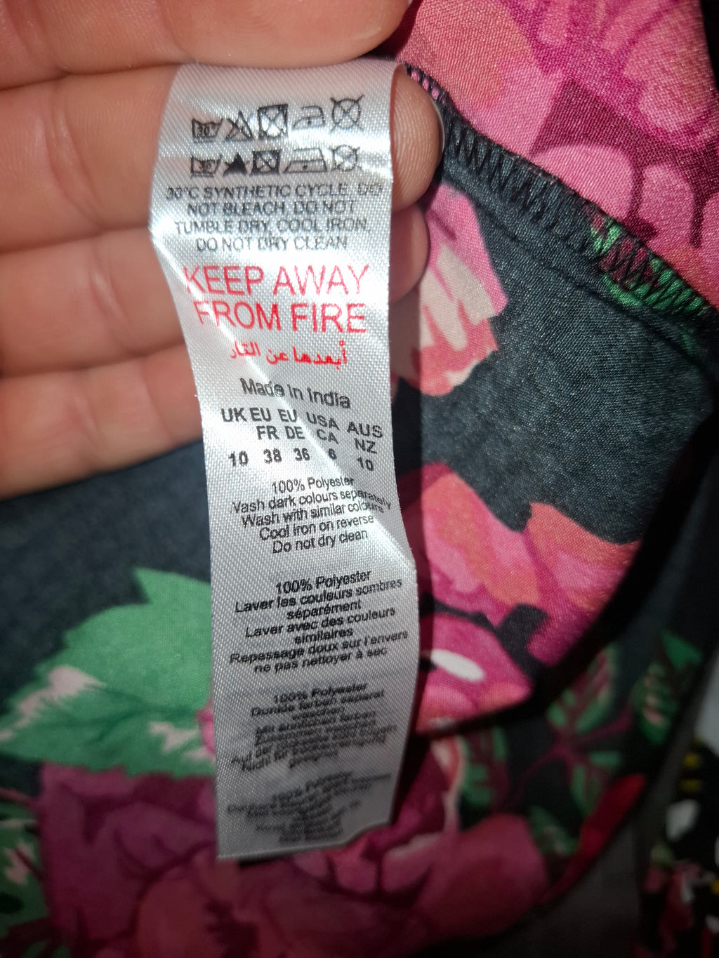 Sort playsuit str 36