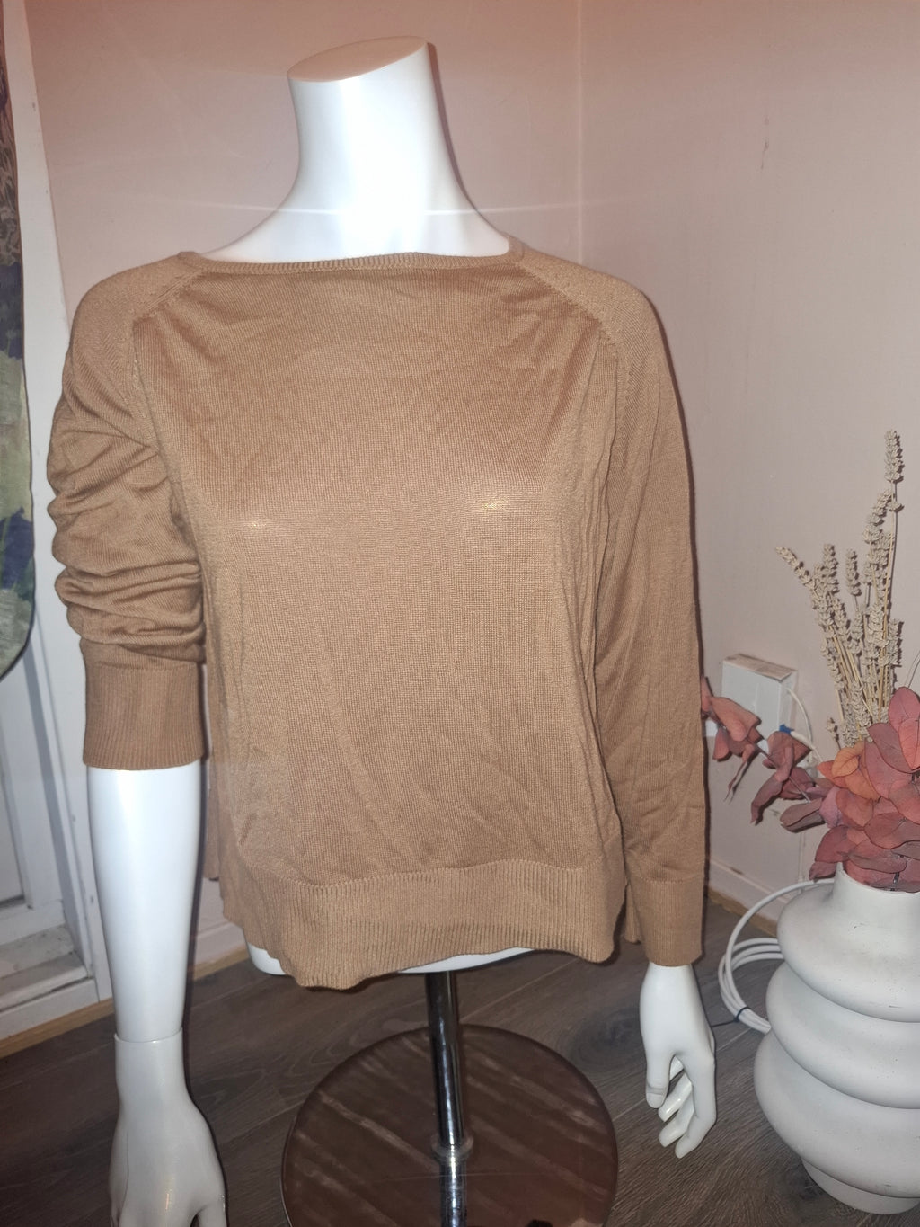 Brun genser fra h&m str m